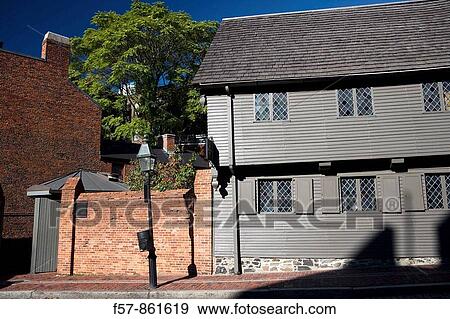 Paul Revere House, Boston, Massachusetts, USA View Large Photo Image Stock Photo - Paul Revere House, Boston, Massachusetts, USA. Fotosearch