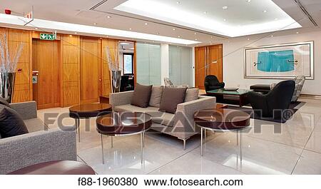 Stock Image - pause area, Office, Rosebank, Gauteng, South Africa. Fotosearch