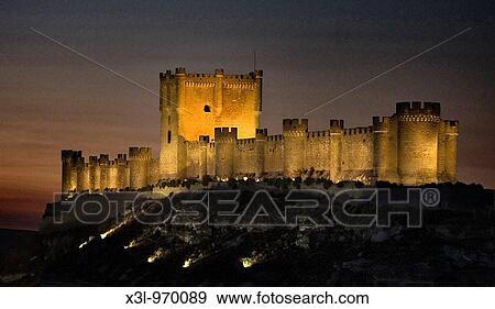Peafiel castle Valladolid province Spain View Large Photo Image Stock Photo - Peafiel castle Valladolid province Spain. Fotosearch