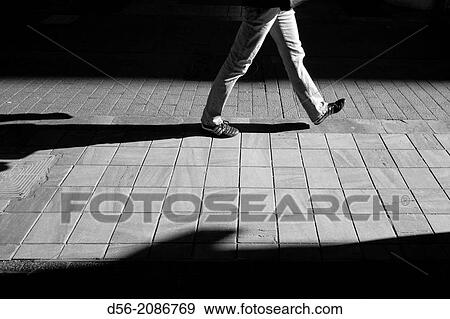pedestrian, Valencia, Spain. View Large Photo Image Stock Photo - pedestrian, Valencia, Spain.. Fotosearch