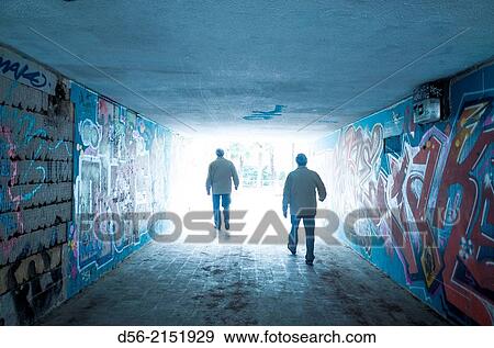 pedestrians on a subway pass, Valencia, Spain. View Large Photo Image Stock Photo - pedestrians on a subway pass, Valencia, Spain.. Fotosearch