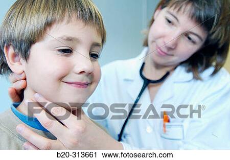 Pediatrician examinating 6 year old boy at pediatrics section of hospital View Large Photo Image Stock Image - Pediatrician examinating 6 year old boy at pediatrics section of hospital. Fotosearch