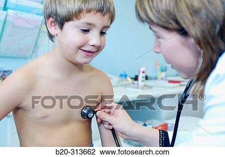 Pediatrician examinating 6 year old boy at pediatrics section of hospital View Large Photo Image Stock Image - Pediatrician examinating 6 year old boy at pediatrics section of hospital. Fotosearch