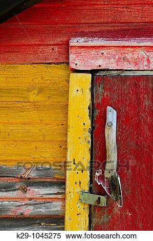 Peeling paint and weathered wood on an old shed View Large Photo Image Stock Photography - Peeling paint and weathered wood on an old shed. Fotosearch