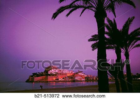 Peiscola. Castell? n province, Comunidad Valenciana, Spain View Large Photo Image Stock Image - Peiscola. Castell? n province, Comunidad Valenciana, Spain. Fotosearch