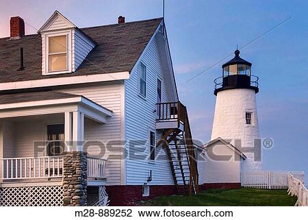 Pemaquid Point Lighthouse, Bristol Maine USA View Large Photo Image Stock Image - Pemaquid Point Lighthouse, Bristol Maine USA. Fotosearch