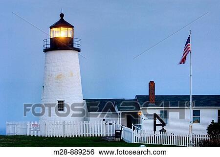 Pemaquid Point Lighthouse, Bristol Maine USA View Large Photo Image Stock Photograph - Pemaquid Point Lighthouse, Bristol Maine USA. Fotosearch