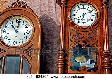 Pendulum clocks, antiques View Large Photo Image Picture - Pendulum clocks, antiques. Fotosearch
