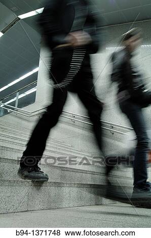 People Downtairs in subway station, Barcelona, Catalonia, Spain. View Large Photo Image Stock Photo - People Downtairs in subway station, Barcelona, Catalonia, Spain.. Fotosearch