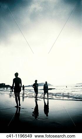 People in the beach View Large Photo Image Stock Photo - People in the beach. Fotosearch