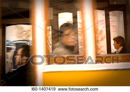 People in tram, Lisboa, Portugal View Large Photo Image Stock Photo - People in tram, Lisboa, Portugal. Fotosearch