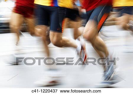 People running. View Large Photo Image Stock Photo - People running.. Fotosearch