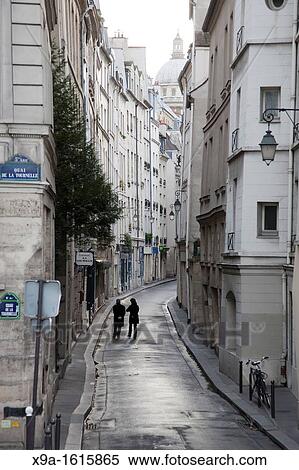 People walking down Rue de Bievre, Paris View Large Photo Image Stock Photography - People walking down Rue de Bievre, Paris. Fotosearch