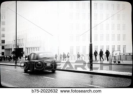 People walking on the way to work in London Bridge, City of London, England View Large Photo Image Stock Image - People walking on the way to work in London Bridge, City of London, England. Fotosearch