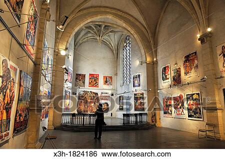 Peplum movie posters exhibition inside the former Chapel of Annonciades, Pontarlier, Doubs departement, Franche-Comte region, France Europe View Large Photo Image Stock Photograph - Peplum movie posters exhibition inside the former Chapel of Annonciades, Pontarlier, Doubs departement, Franche-Comte region, France Europe. Fotosearch