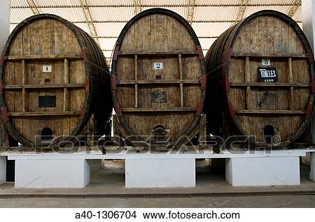 Per. Ica. Tacama wineries. Old wine barrels. View Large Photo Image Picture - Per. Ica. Tacama wineries. Old wine barrels.. Fotosearch