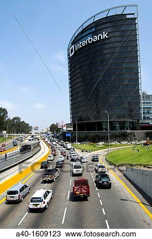 Per. Lima city. San Isidro. Financial district. Expressway. New Metropolitan transport. View Large Photo Image Stock Image - Per. Lima city. San Isidro. Financial district. Expressway. New Metropolitan transport.. Fotosearch