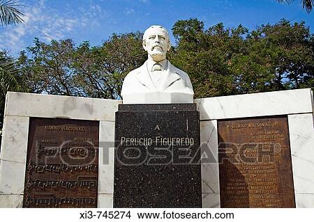 Perucho Figueredo Monument, Parque Cespedes, Bayamo, Granma Province, Cuba View Large Photo Image Picture - Perucho Figueredo Monument, Parque Cespedes, Bayamo, Granma Province, Cuba. Fotosearch