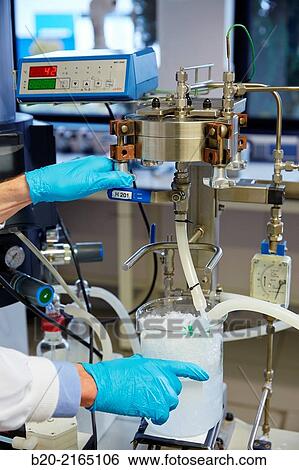 Stock Photograph - Pervaporation plant. Liquid Laboratory. Energy and Environment Division. Tecnalia Research and Innovation. Miano. Alava. Basque Country. Spain.. Fotosearch