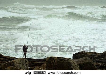 Pescador en la costa, Angler at sea shore, A Guardia, Pontevedra, Espaa View Large Photo Image Stock Image - Pescador en la costa, Angler at sea shore, A Guardia, Pontevedra, Espaa. Fotosearch