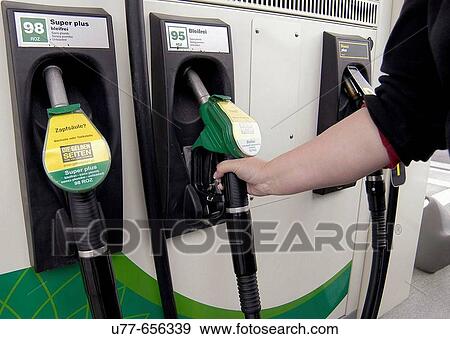 Stock Photo - Petrol tank up. Fotosearch