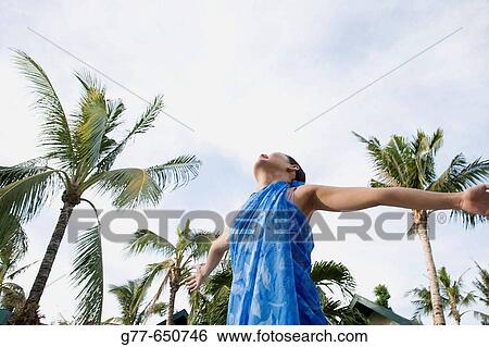 Stock Photograph - Philippines. Boracay. Philippino woman lifestyle.. Fotosearch