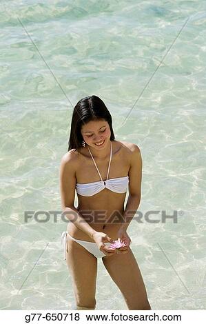 Stock Photo - Philippines. El Nido. Philippino woman.. Fotosearch