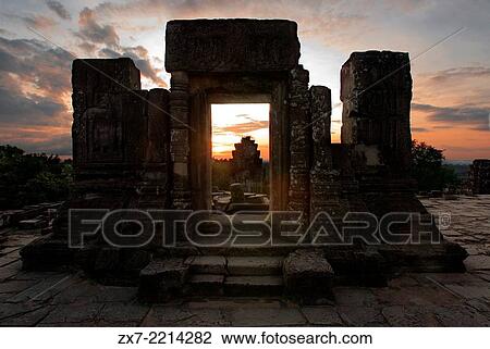 Phnom Bakheng Temple. Sunrise. Phnom Bakheng is located 1, 30 meters (4, 265 feet) north of Angkor Wat and 400 meters (1, 312 feet) south of Angkor Thom. View Large Photo Image Stock Image - Phnom Bakheng Temple. Sunrise. Phnom Bakheng is located 1, 30 meters (4, 265 feet) north of Angkor Wat and 400 meters (1, 312 feet) south of Angkor Thom.. Fotosearch