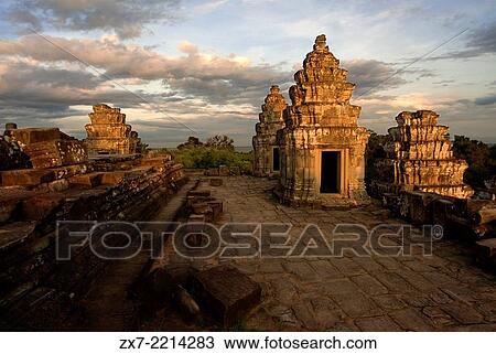 Phnom Bakheng Temple. Sunrise. Phnom Bakheng is located 1, 30 meters (4, 265 feet) north of Angkor Wat and 400 meters (1, 312 feet) south of Angkor Thom. View Large Photo Image Stock Image - Phnom Bakheng Temple. Sunrise. Phnom Bakheng is located 1, 30 meters (4, 265 feet) north of Angkor Wat and 400 meters (1, 312 feet) south of Angkor Thom.. Fotosearch