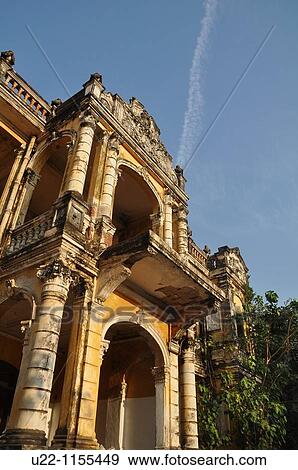 Phnom Penh (Cambodia): colonial building in the historical center View Large Photo Image Stock Photo - Phnom Penh (Cambodia): colonial building in the historical center. Fotosearch