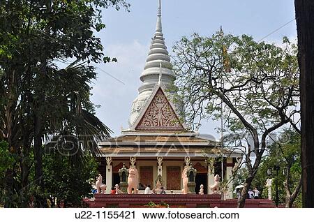 Phnom Penh (Cambodia): the Wat Phnom View Large Photo Image Stock Image - Phnom Penh (Cambodia): the Wat Phnom. Fotosearch