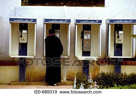 Phone booths, Chefchaouen. Morocco View Large Photo Image Stock Photo - Phone booths, Chefchaouen. Morocco. Fotosearch