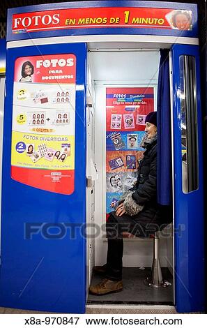 Stock Photo - Photo booth. Fotosearch