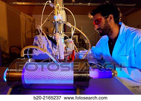 Photocatalytic slurry reactor. Laboratory. Energy and Environment Division. Tecnalia Research and Innovation. Derio. Bizkaia. Basque Country. Spain. View Large Photo Image Stock Photo - Photocatalytic slurry reactor. Laboratory. Energy and Environment Division. Tecnalia Research and Innovation. Derio. Bizkaia. Basque Country. Spain.. Fotosearch