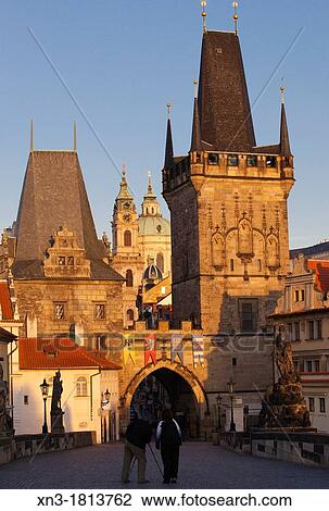 Photographer, Charles Bridge, MalB Strana Tower, looking towards the MalB Strana district, Prague, Bohemia, Czech Republic, Czech Republic, Europe. View Large Photo Image Stock Image - Photographer, Charles Bridge, MalB Strana Tower, looking towards the MalB Strana district, Prague, Bohemia, Czech Republic, Czech Republic, Europe.. Fotosearch
