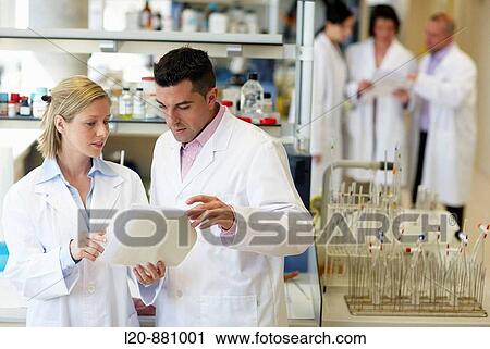 Stock Image - Physical Chemical Laboratory, Azti-Tecnalia, Marine and Food Research Technological Centre, Derio, Biscay, Basque Country, Spain. Fotosearch