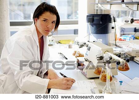 Stock Image - Physical Chemical Laboratory, Azti-Tecnalia, Marine and Food Research Technological Centre, Derio, Biscay, Basque Country, Spain. Fotosearch