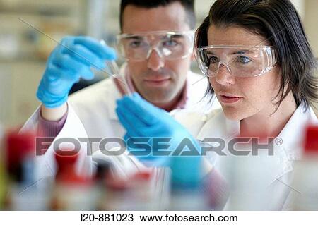 Stock Image - Physical Chemical Laboratory, Azti-Tecnalia, Marine and Food Research Technological Centre, Derio, Biscay, Basque Country, Spain. Fotosearch