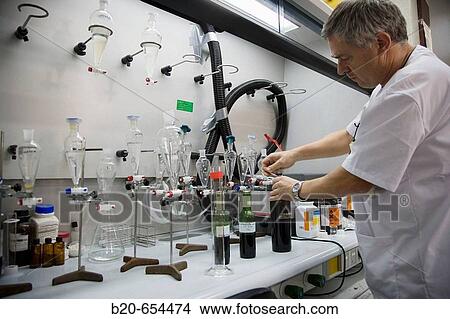 Physics and chemistry laboratory. Tests for polluting agents in wine. AZTI-Tecnalia. Technological Centre specialised in Marine and Food Research. Sukarrieta, Bizkaia, Euskadi. Spain. View Large Photo Image Picture - Physics and chemistry laboratory. Tests for polluting agents in wine. AZTI-Tecnalia. Technological Centre specialised in Marine and Food Research. Sukarrieta, Bizkaia, Euskadi. Spain.. Fotosearch
