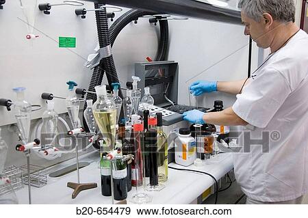 Physics and chemistry laboratory. Tests for polluting agents in wine. AZTI-Tecnalia. Technological Centre specialised in Marine and Food Research. Sukarrieta, Bizkaia, Euskadi. Spain. View Large Photo Image Stock Photo - Physics and chemistry laboratory. Tests for polluting agents in wine. AZTI-Tecnalia. Technological Centre specialised in Marine and Food Research. Sukarrieta, Bizkaia, Euskadi. Spain.. Fotosearch