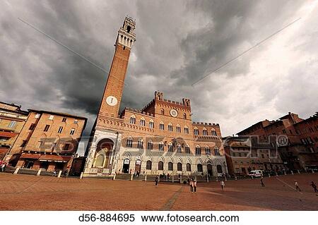 Piazza del Campo, Siena, UNESCO World Heritage Site, Tuscany, Italy, Europe View Large Photo Image Stock Photography - Piazza del Campo, Siena, UNESCO World Heritage Site, Tuscany, Italy, Europe. Fotosearch