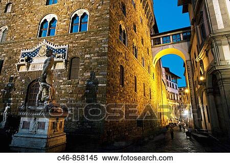 Piazza della Signoria. Florence. Tuscany. Italy. View Large Photo Image Stock Photography - Piazza della Signoria. Florence. Tuscany. Italy.. Fotosearch