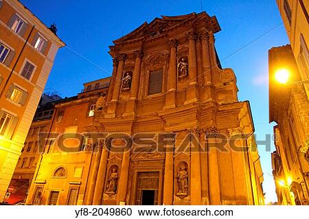 Piazza della Trinita dei Pellegrini, Building facades in Rome, Italy. View Large Photo Image Stock Image - Piazza della Trinita dei Pellegrini, Building facades in Rome, Italy.. Fotosearch