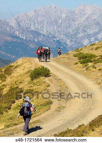 Picos de Europa from the Alto de Riofrio. Cantabria. Spain. Europe. View Large Photo Image Picture - Picos de Europa from the Alto de Riofrio. Cantabria. Spain. Europe.. Fotosearch