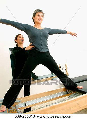 Pilates method View Large Photo Image Stock Image - Pilates method. Fotosearch