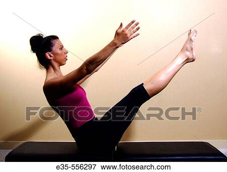 Stock Photo - Pilates. Fotosearch