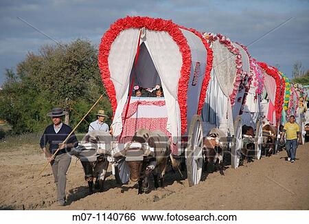 Pilgrims walking the Way to El Rocio, Almonte, Huelva, Andalusia, Spain View Large Photo Image Stock Photograph - Pilgrims walking the Way to El Rocio, Almonte, Huelva, Andalusia, Spain. Fotosearch