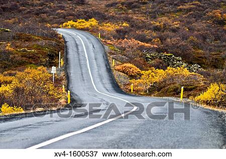 Stock Photo - Pingvellir National Park Iceland. Fotosearch