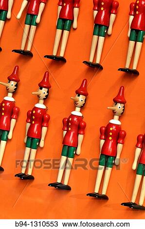 Pinocchio figures for souvenirs, Florence, Tuscany, Italy. View Large Photo Image Stock Image - Pinocchio figures for souvenirs, Florence, Tuscany, Italy.. Fotosearch