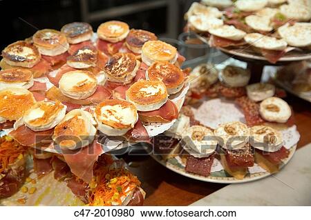 Pintxos, San Sebastian (Donostia), Basque Country, Spain View Large Photo Image Stock Image - Pintxos, San Sebastian (Donostia), Basque Country, Spain. Fotosearch